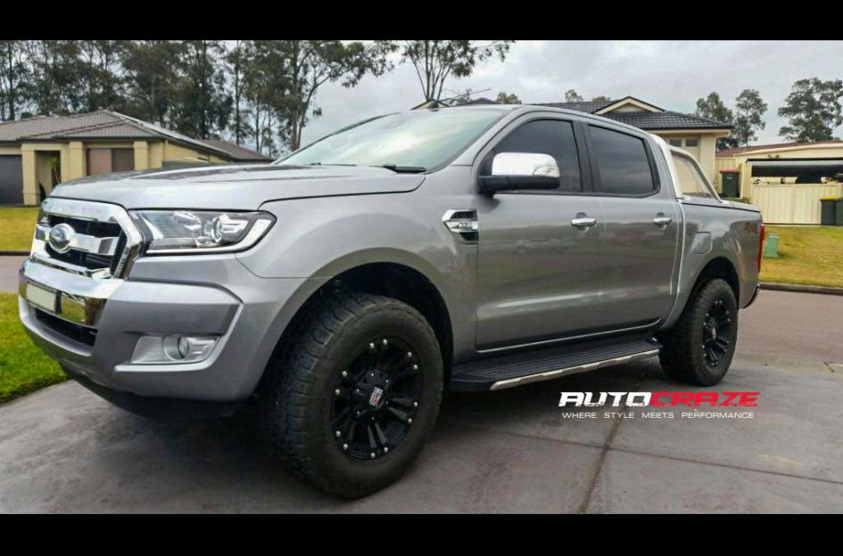 FORD RANGER MONSTER XD 2 MATTE BLACK